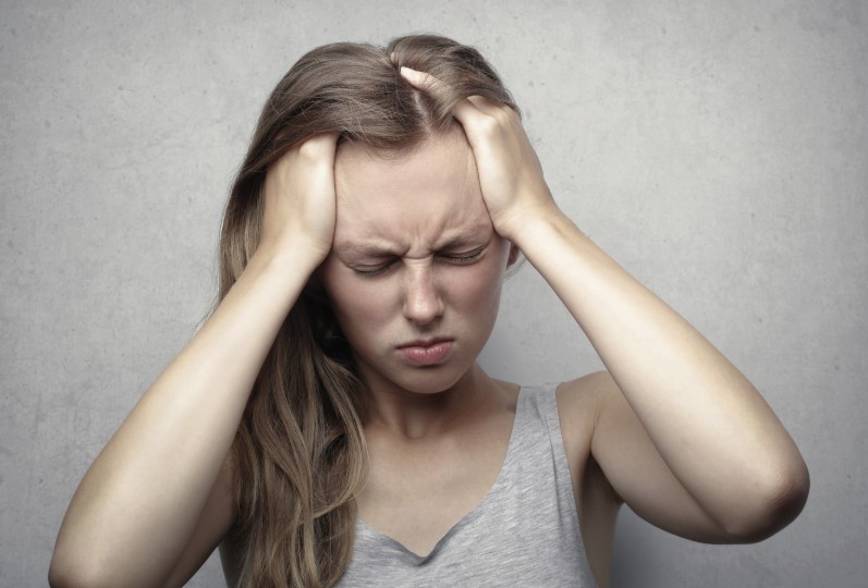 Tension headache acupuncture guide image